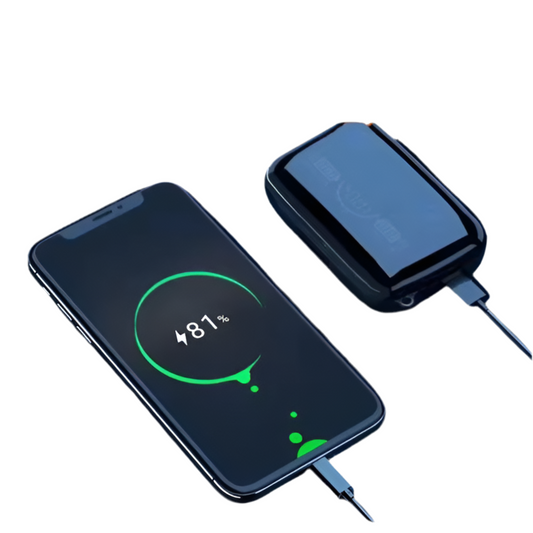 TWS M19 Auriculares Bluetooth Deportivos con Pantalla LED y Estuche de Carga